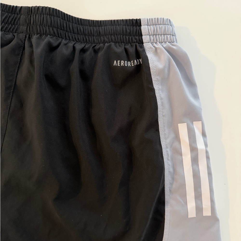 Adidas Athletic Shorts in Black and Gray - Picture 6 of 9